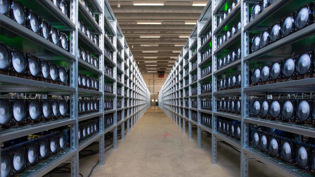 The mining farm of the KnCMiner