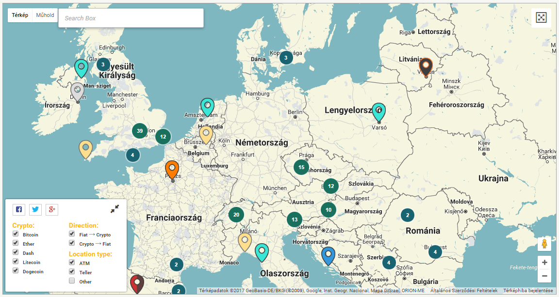 Új bitcoin ATM automaták mindenhol