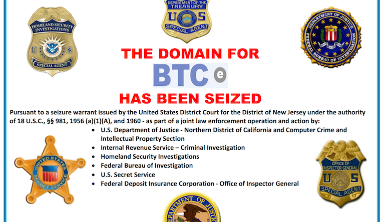 Lefoglalta a szövetségi nyomozóhivatal a BTC-e honlapját
