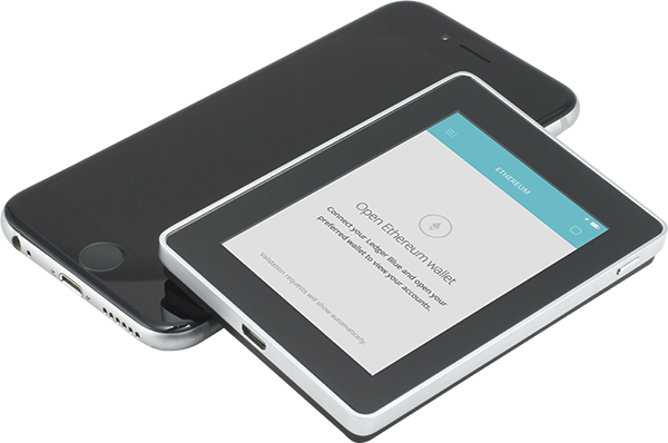 Ledger Blue hardver pénztárca