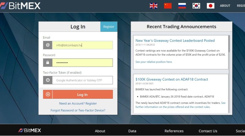 Profi kereskedőkre és forexesekre szabva: a BitMEX bitcoin bróker