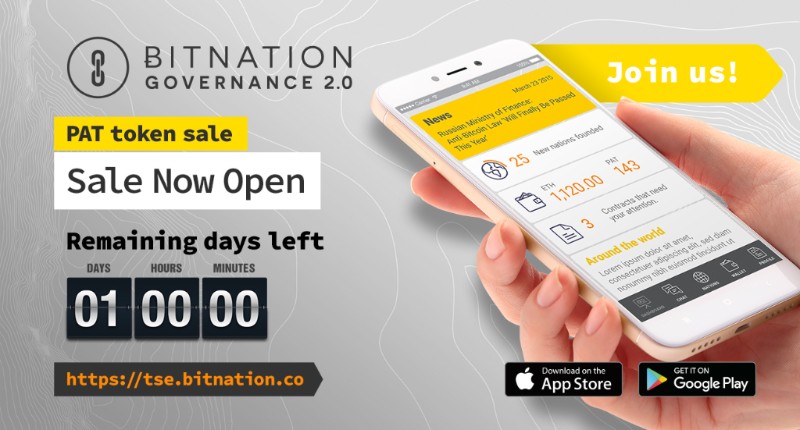 PAT token értékesítés
