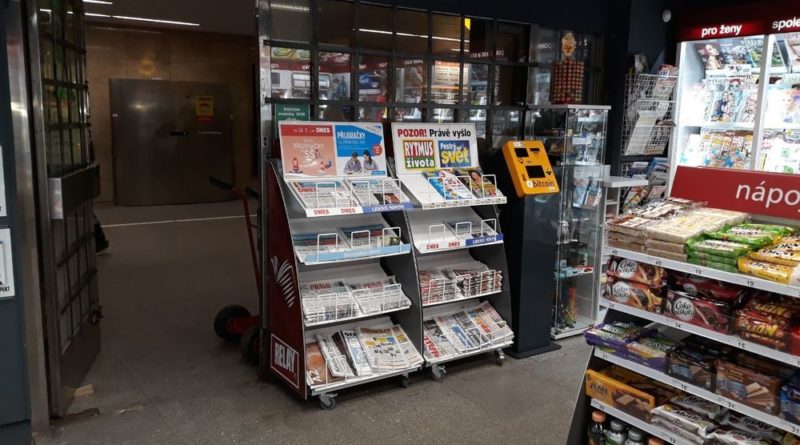Új bitcoin ATM-ek a prágai metróban