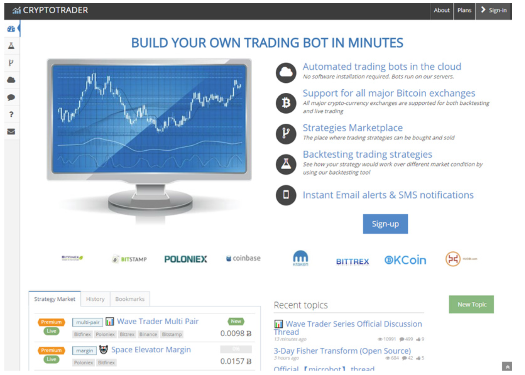 Automatikus befektetés & Trading Bots | BOTS alkalmazás