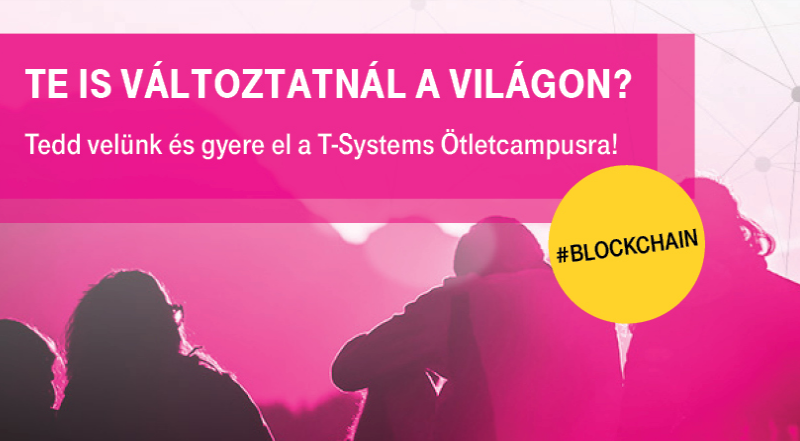 Blokklánc tábort hirdet a T-Systems, még 3 napig lehet jelentkezni