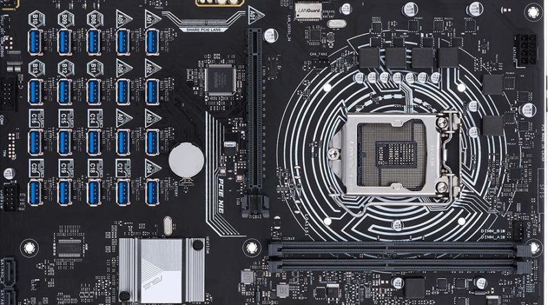 A bányászok álma: az ASUS H370 alaplapja 20 videokártyát képes kezelni