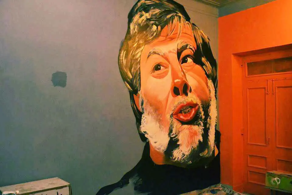 Steve Wozniak falfestmény