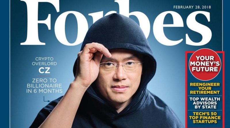A világ tíz leggazdagabb embere között lehet Changpeng Zhao, a Binance alapítója