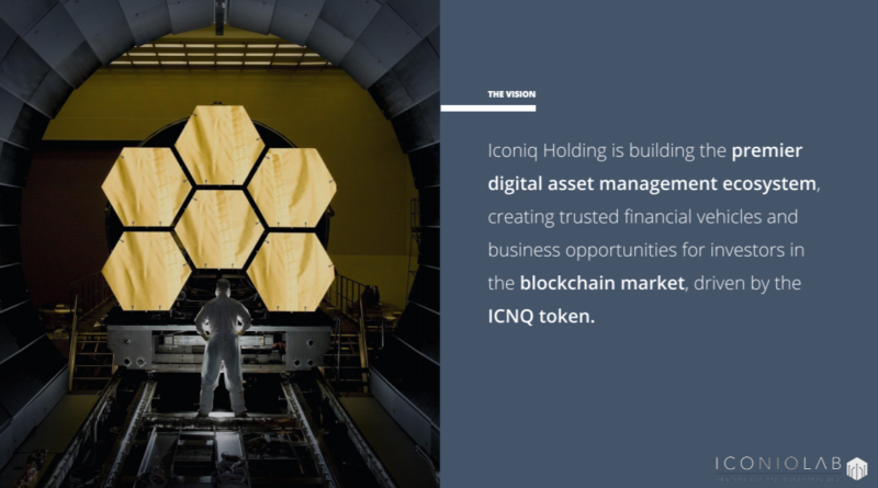 ICONIQ LAB - az első decentralizált ICO startup akcelerátor