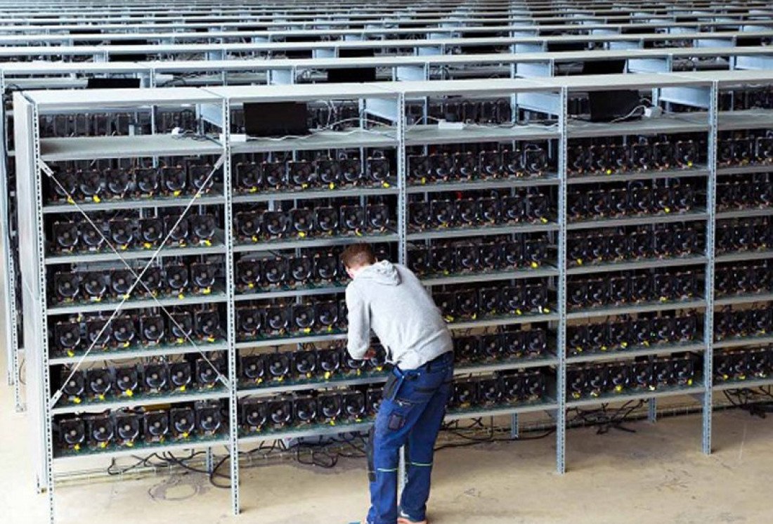 kínai bitcoin farm)