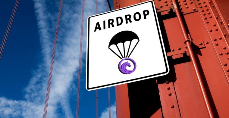 BitTorrent airdrop