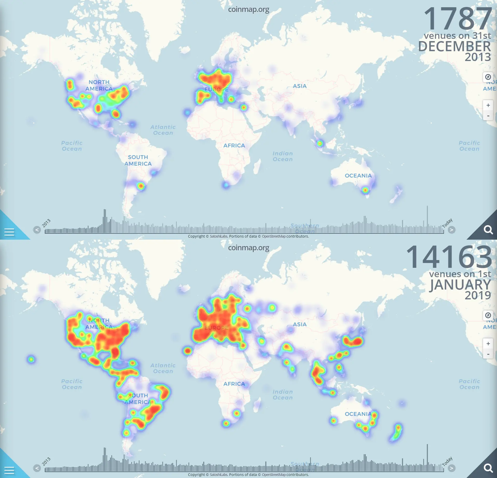 bitcoint elfogadó kereskedők 2013 - 2018