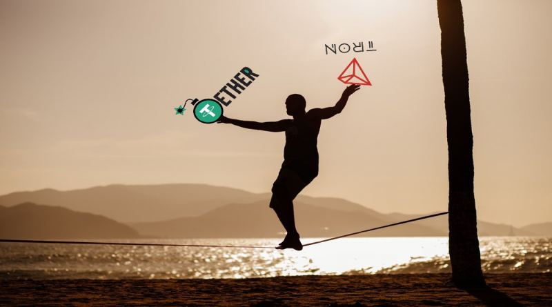 Tether - Tron partnerség