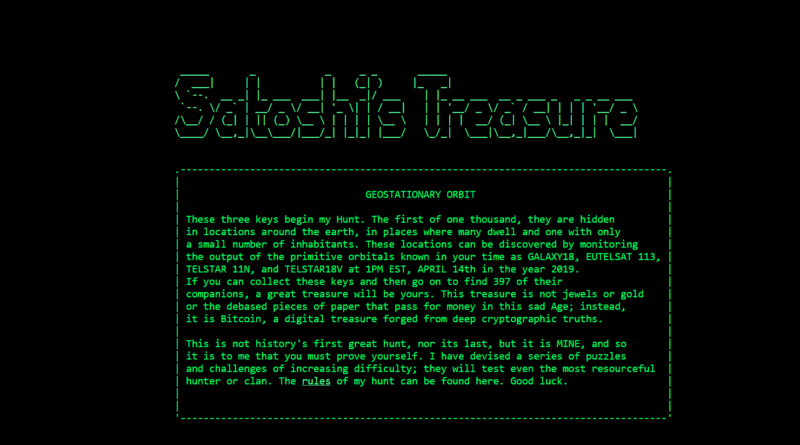 Egymillió dollár a fődíj bitcoinban, ha megoldod ezt a fejtörő játékot