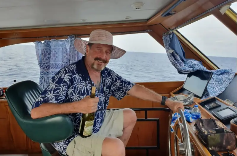 McAfee bitcoin