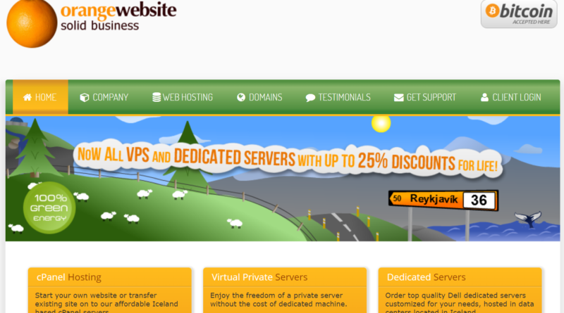 Anonim webtárhely szolgáltatás Izlandról bitcoinért? Már ilyet is kapni