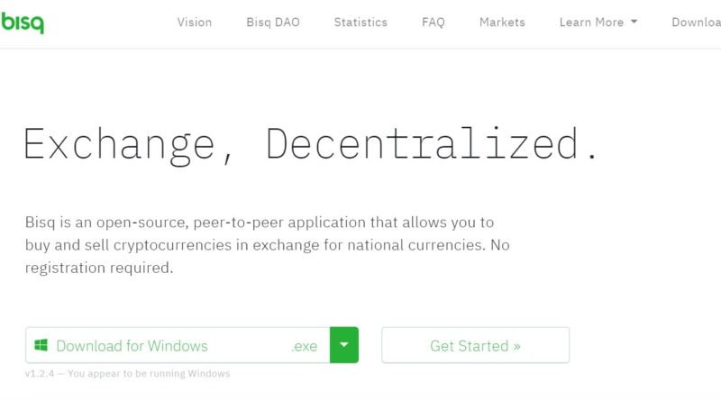 A Bisq decentralizált Bitcoin váltó hetente több milliós forgalmat bonyolít