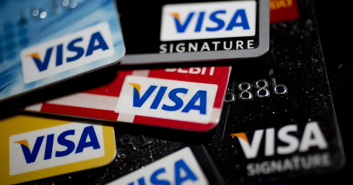 szén-dioxid Visa