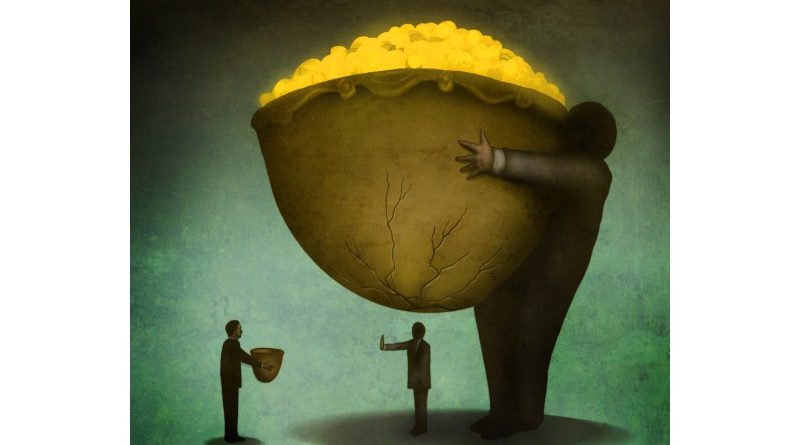 A világ 2153 milliárdosának annyi a pénze, mint 4.6 milliárd embernek együttesen