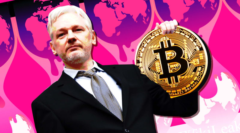 Ömlik a BTC-adomány a WikiLeaks tárcájába
