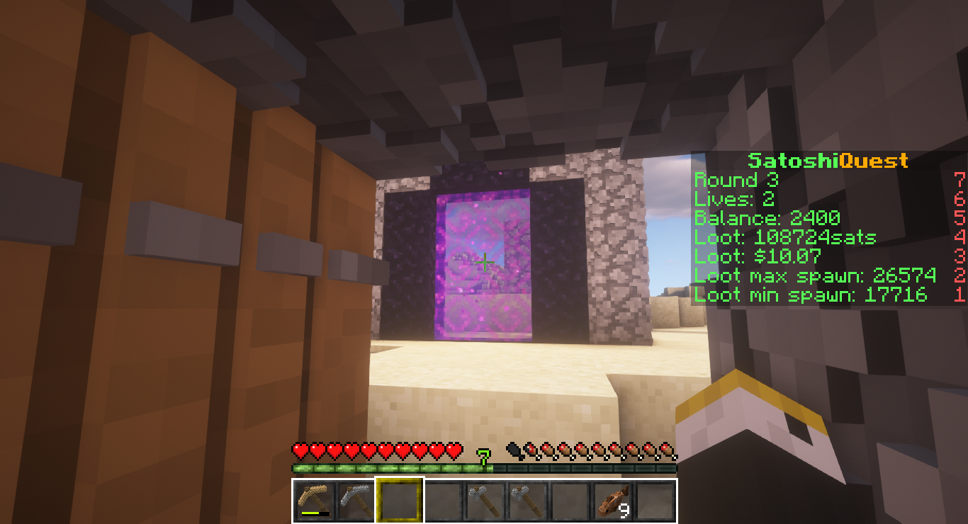 SatoshiQuest - Bitcoin kincsvadászat indult a Minecrafton