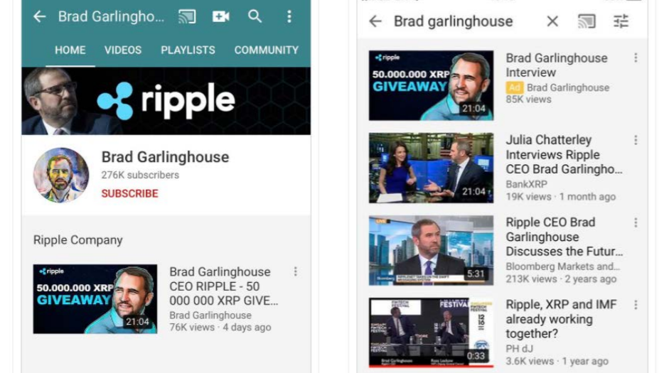 YouTube ajánlott videók | Ripple Garlinghouse YouTube