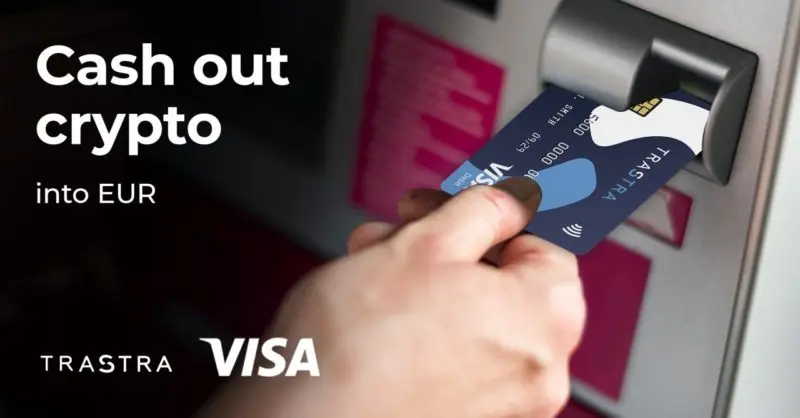 Azonnali eurós kifizetést és VISA kárty a bitcoint és altcoint is támogató TRASTRA tárcától