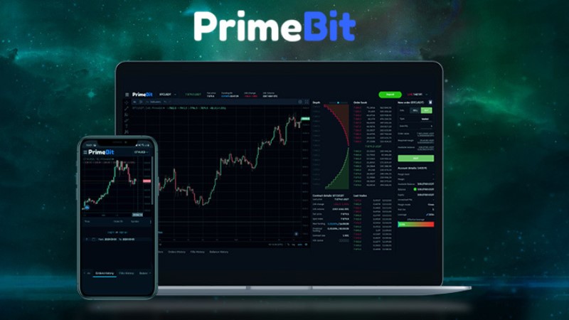 Tőkeáttételes kriptovaluta kontraktusokat jelentett be a PrimeBit