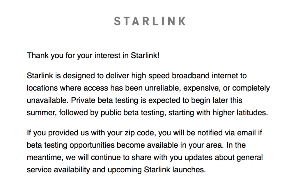 starlink