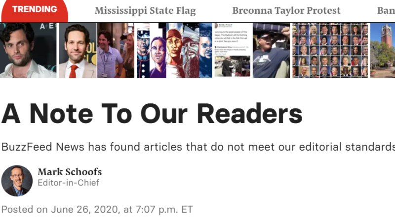A Buzzfeed plágium miatt rúgta ki az egyik munkatársát – ráadásul egy olyat, akit jól ismerünk A Buzzfeed plágium miatt rúgta ki az egyik munkatársát – ráadásul egy olyat, akit jól ismerünk