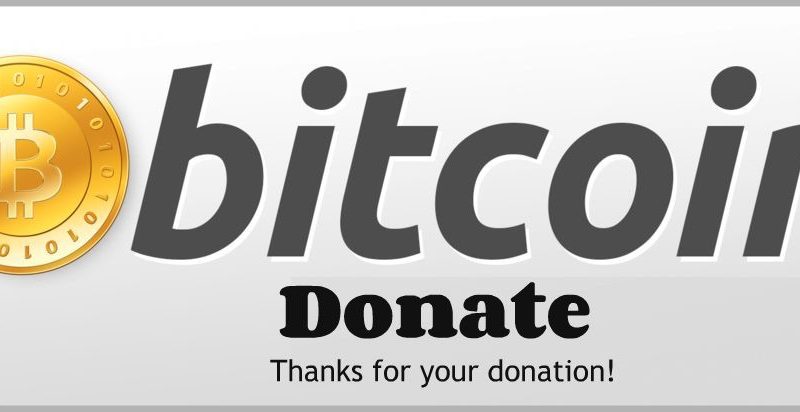 fogadjon bitcoin adományokat