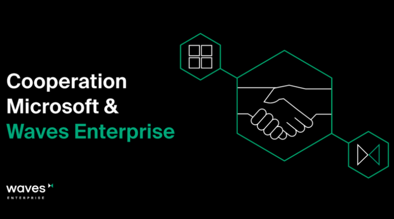 Partnerségre lépett a Waves Enterprise és a Microsoft