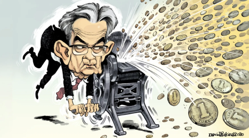Elképesztő! Egy hónap alatt több pénz nyomtatott a FED, mint 200 év alatt