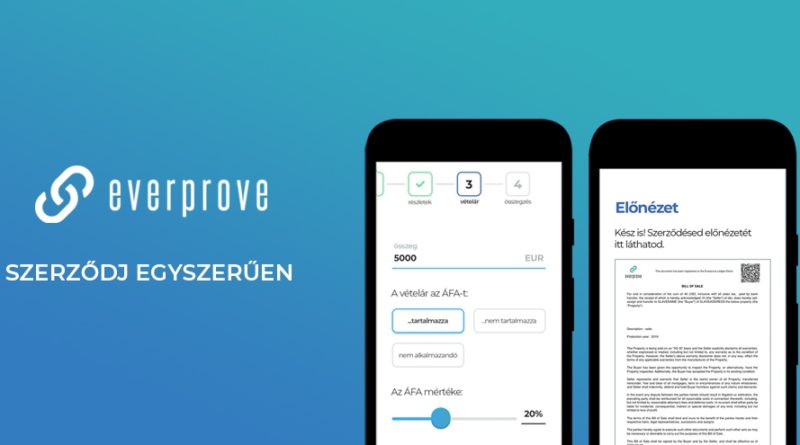 “Minden Szerződésed Fontos” – bemutatkozik a blokklánc technológián alapuló magyar startup, az Everprove