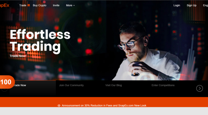 SnapEx, egy új nyomulós kriptokereskedési platform a láthatáron