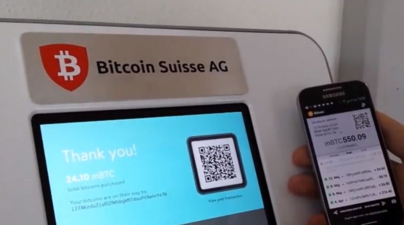 Svájcban gombamód nőnek ki a bitcoin ATM-ek