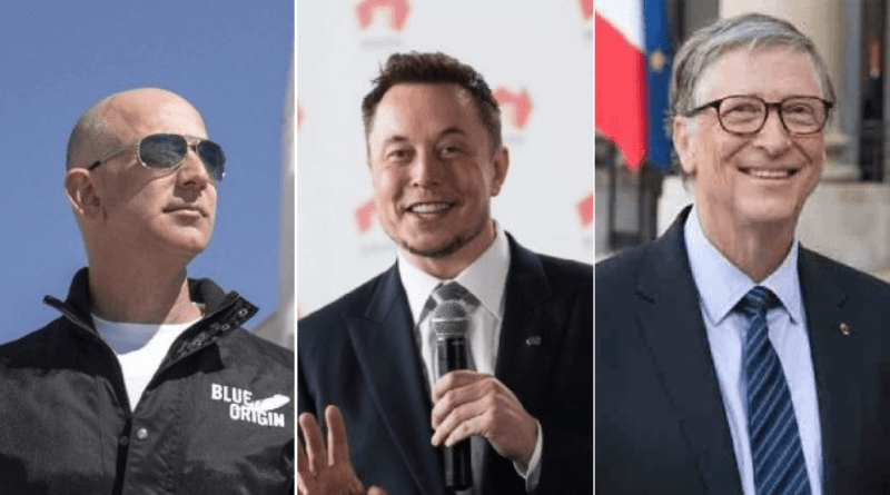 Nulla dollár: ennyi jövedelemadót fizet Musk, Bezos és Gates