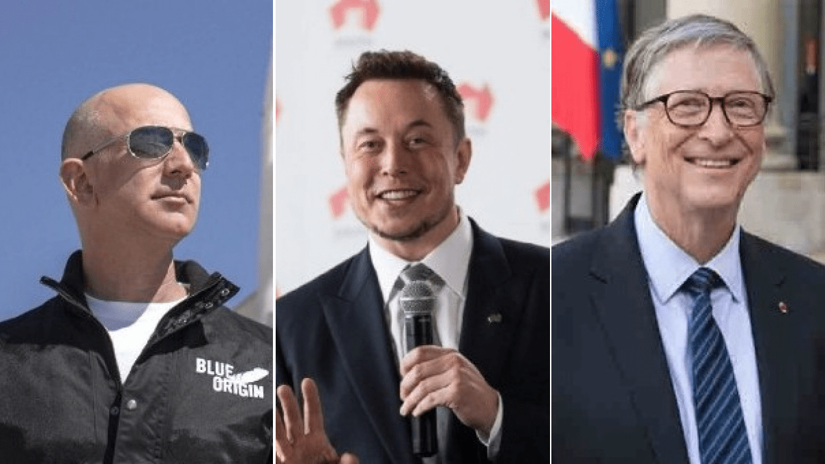 Bezos Musk Gates