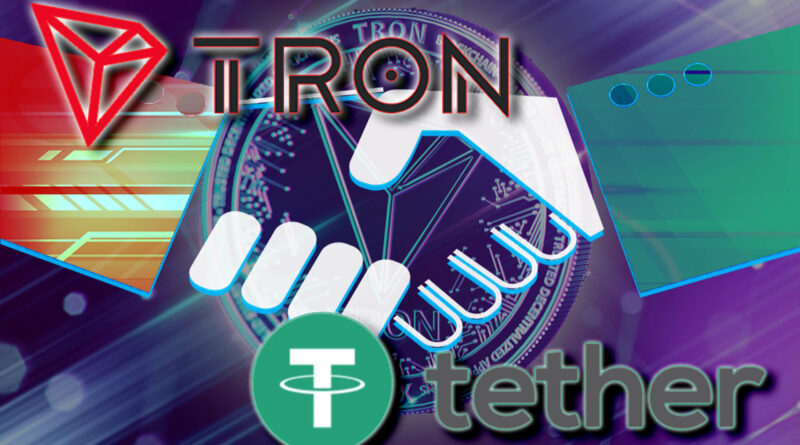 Pörögnek a tether tranzakciók a Tron hálózatán