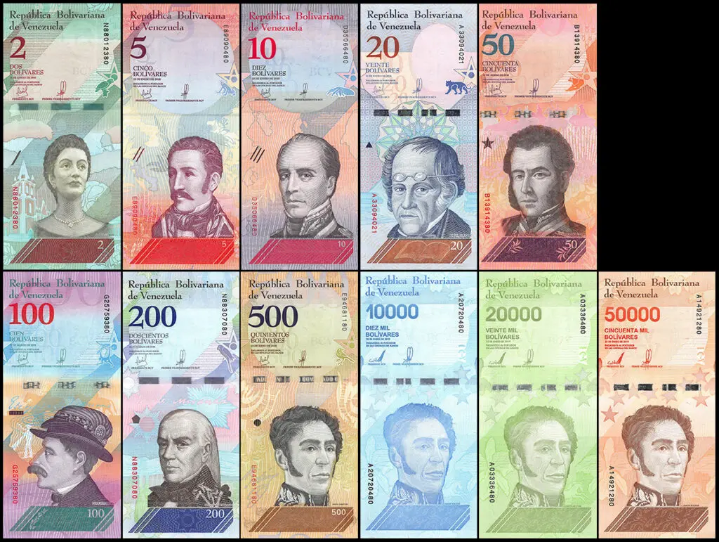Venezuelai bankjegyek