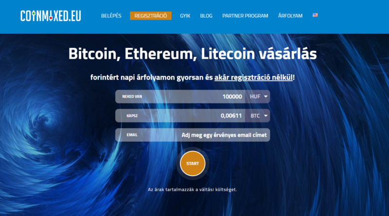 Magyarországon elsőként szerzett NAV PMT tanúsítványt a Coinmixed kriptovaluta váltó