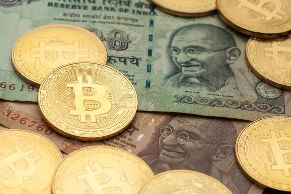 India kriptovaluta tiltás
