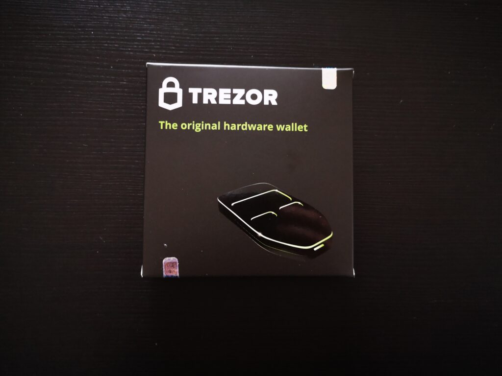 Trezor One hardvertárca