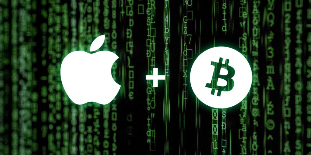 az Apple is szemez a kripto világgal