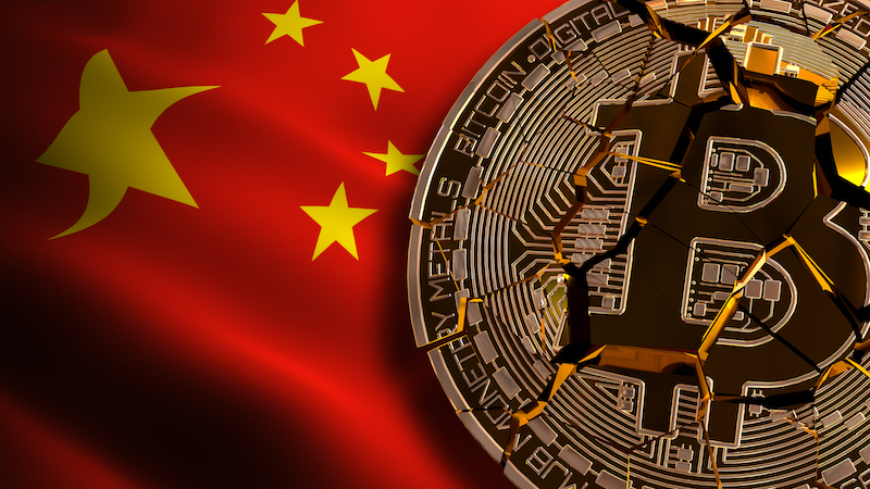 Kína tiltja a kriptovaluta kereskedést részvények kereskedelme kriptovalutával