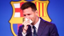 Messi sír