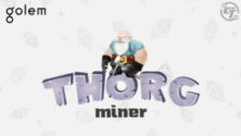 Golem ETH bányászat