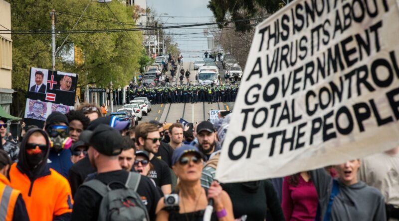 Ausztráliában tüntetők