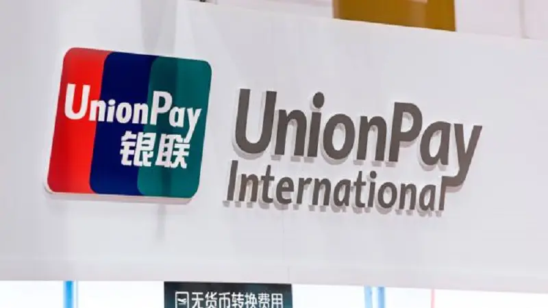 Oroszország, UnionPay, kínai bankkártya rendszer