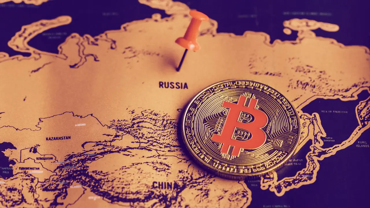 Oroszország bitcoint